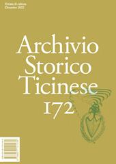Archivio storico ticinese. Vol. 172