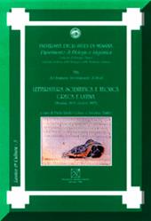 Letteratura scientifica e tecnica greca e latina. Atti del Seminario internazionale (Messina, 29-31 ottobre 1997)