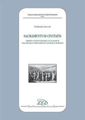 Sacramentum civitatis. Diritto costituzionale e Ius Sacrum nell'Arcaico ordinamento giuridico romano
