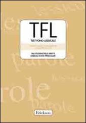 TFL Test Fono-lessicale. Valutazione delle abilità lessicali in età prescolare