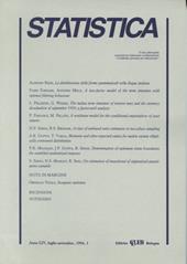 Statistica (1994). Vol. 3