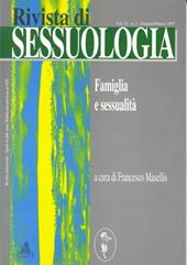 Rivista di sessuologia (1997). Vol. 1: Famiglia e sessualità.