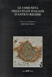 Le comunità negli Stati italiani di antico regime