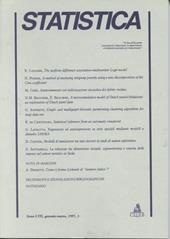 Statistica (1997). Vol. 1