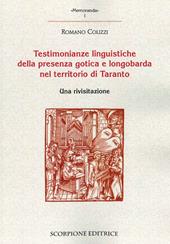 Testimonianze linguistiche della presenza gotica e longobarda nel territorio di Taranto