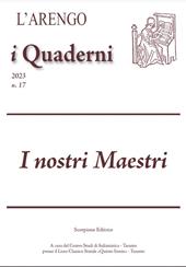 L'Arengo. I quaderni. Rivista del Centro Studi di Italianistica (2023). Vol. 17: I nostri Maestri