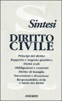 Diritto civile  - Libro Vallardi A. 1998, Sintesi | Libraccio.it