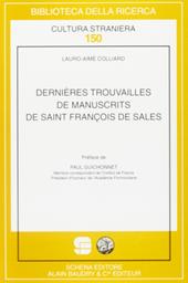 Dernières trouvailles de manuscrits de saint François de Sales