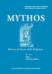 Mythos. Rivista di storia delle religioni (2013). Vol. 7