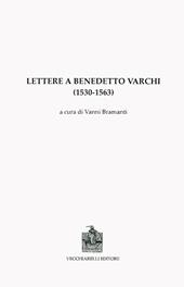 Lettere a Benedetto Varchi (1530-1563)