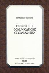 Elementi di comunicazione organizzativa