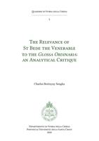 The Relevance of St Bede the Venerable to the Glossa Ordinaria