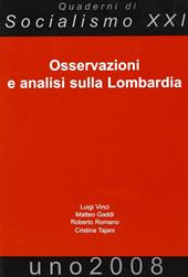 Osservazioni e analisi sulla Lombardia