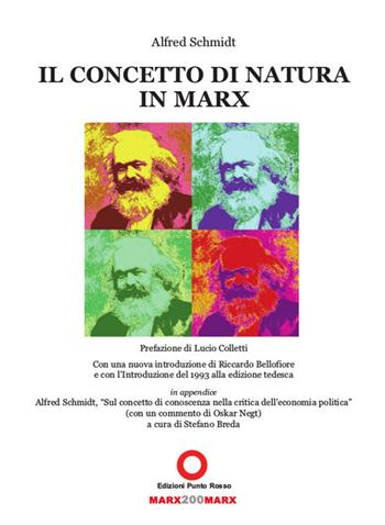 Il concetto di natura in Marx - Alfred Schmidt - Libro Edizioni Punto Rosso 2018 | Libraccio.it