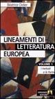 Lineamenti di letteratura europea. Vol. 1