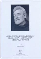 Metodi e temi della ricerca filologica e letteraria di Giovanni Pozzi