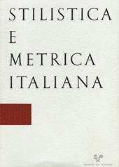 Stilistica e metrica italiana (2018). Vol. 18
