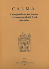 C.A.L.M.A. Compendium auctorum latinorum Medii Aevi (500-1500). Testo italiano e latino. Ediz. bilingue. Vol. 6\2: Hieronymus de Praga magister. Hortensius Landus.