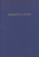 Medioevo latino. Bollettino bibliografico della cultura europea. Vol. 40