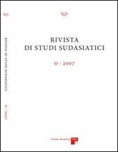 Rivista di studi sudasiatici (2007). Vol. 2