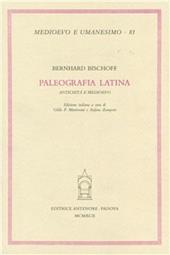 Paleografia latina. Antichità e Medioevo