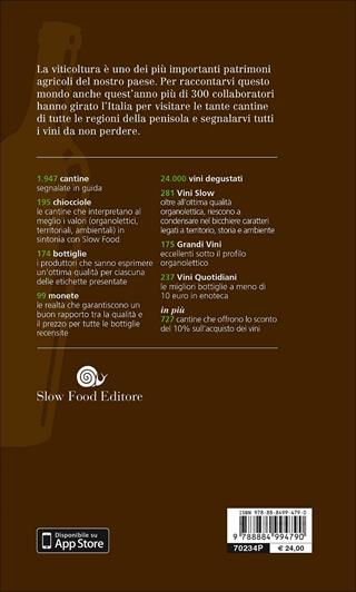 Slow wine 2018. Storie di vita, vigne, vini in Italia  - Libro Slow Food 2017, Guide | Libraccio.it