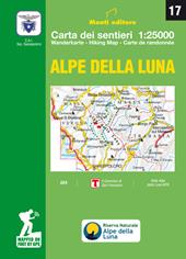 Alpe della Luna. Carta dei sentieri 1:25000. Ediz. multilingue