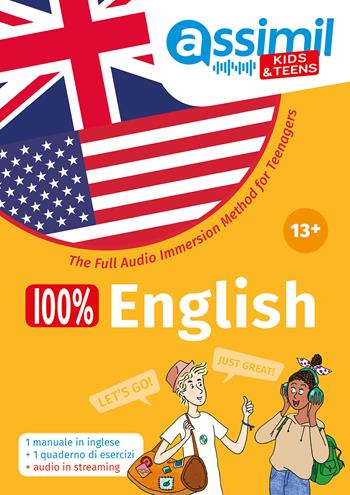 100% English. The Full Audio Immersion Method. Con Contenuto digitale per accesso on line - Thérèse Bonté, Nolwena Monnier - Libro Assimil Italia 2020, Kids&Teens | Libraccio.it