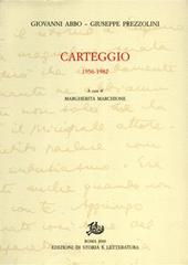 Carteggio (1956-1982)