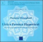 Lirica persica hypertext. CD-ROM