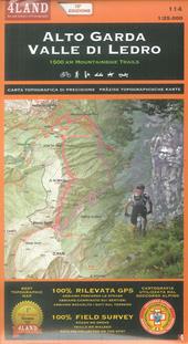 Alto Garda. Valle di Ledro. 1500 km mountainbike trails 1:25.000. Ediz. italiana, inglese e tedesca