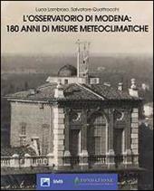L'Osservatorio di Modena: 180 anni di misure meteoclimatiche
