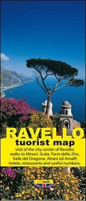 Ravello. Tourist map of Ravello and Scala