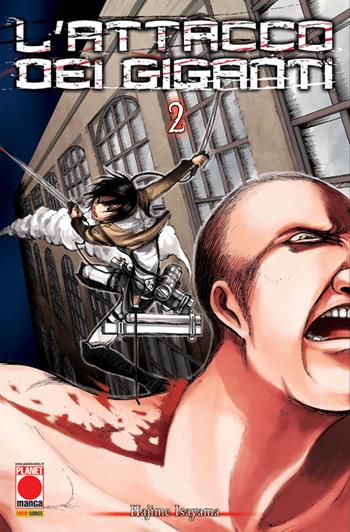 L' attacco dei giganti. Vol. 2 - Hajime Isayama - Libro Panini Comics 2020 | Libraccio.it