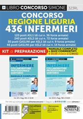 Concorso Regione Liguria. 436 infermieri. Kit di preparazione
