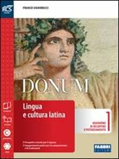 Donum quaderno. Openbook-Extrakit-Quaderno. Con e-book. Con espansione online. Vol. 1
