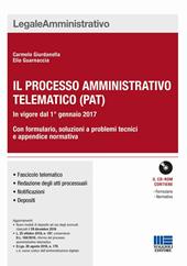 Il nuovo processo amministrativo telematico (PAT)