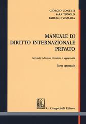 Manuale di diritto internazionale privato. Parte generale