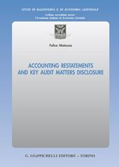 Accounting restatements and key audit matters disclosure