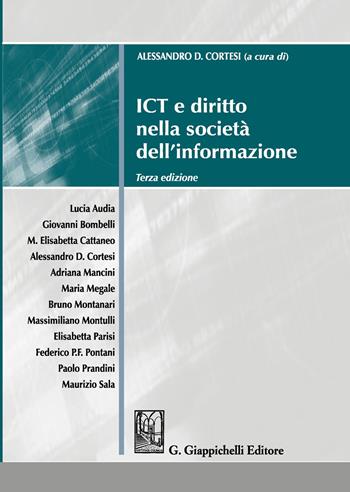 ICT e diritto nella società dell'informazione  - Libro Giappichelli 2019 | Libraccio.it