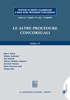 Le Trattato di diritto fallimentare e delle altre procedure concorsuali. Vol. 4