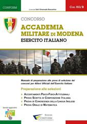 Concorso Accademia Militare di Modena. Esercito Italiano. Preparazione alle selezioni