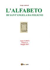 L' alfabeto di Sant'Angela da Foligno (2017). Vol. 1: Maggio.
