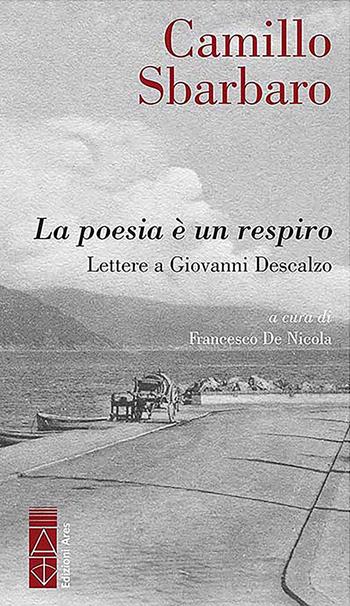 La poesia è un respiro. Lettere a Giovanni Descalzo - Camillo Sbarbaro - Libro Ares 2023, Narratori | Libraccio.it