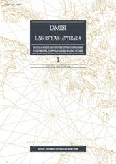 L' analisi linguistica e letteraria (2022). Ediz. multilingue. Vol. 1