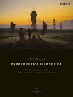   Propedeutica filosofica