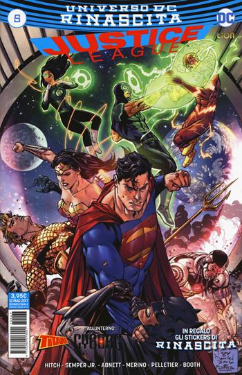 Rinascita. Justice League. Con Adesivi. Vol. 5  - Libro Lion 2017, DC Comics | Libraccio.it