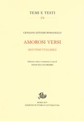 Amorosi versi (Rhythmi vulgares)