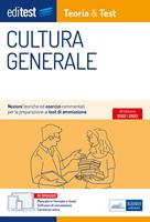 EdiTEST. Cultura generale. Teoria & test. Nozioni teoriche ed esercizi commentati per la preparazione ai test di ammissione. Con contenuti extra. Con software di simulazione