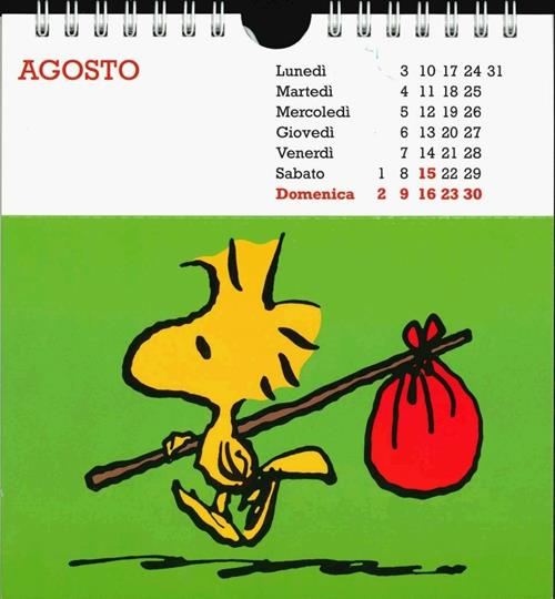 Peanuts. Calendario da tavolo 2024 di Charles Monroe Schulz